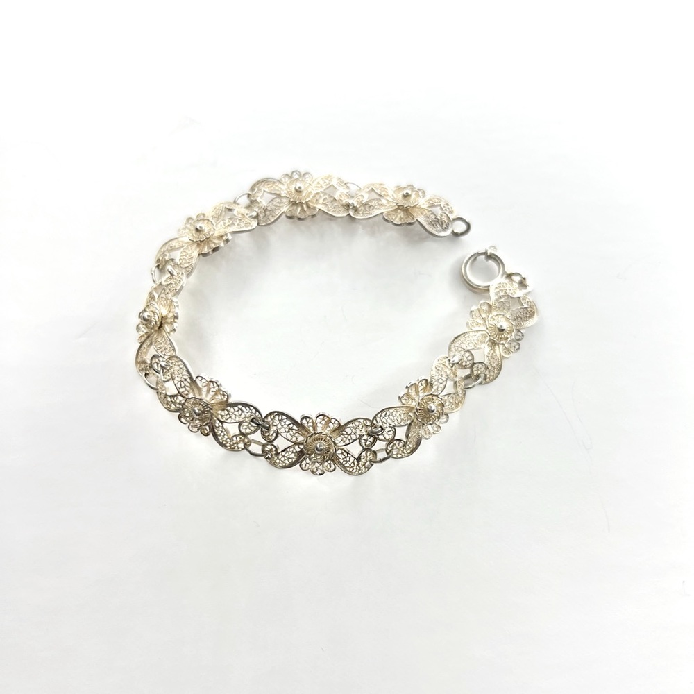 Vintage Sterling Silver Bracelet